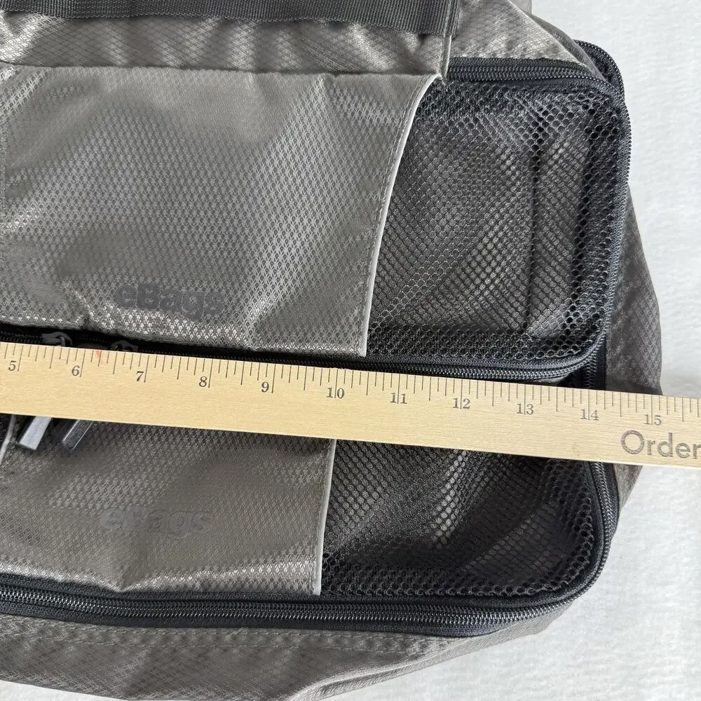 EBags Gray Packing Cube Set 6 Piece Accessory Bags Travel Organizer